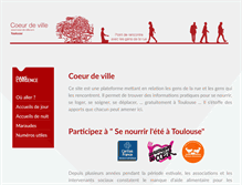 Tablet Screenshot of coeur-de-ville.com